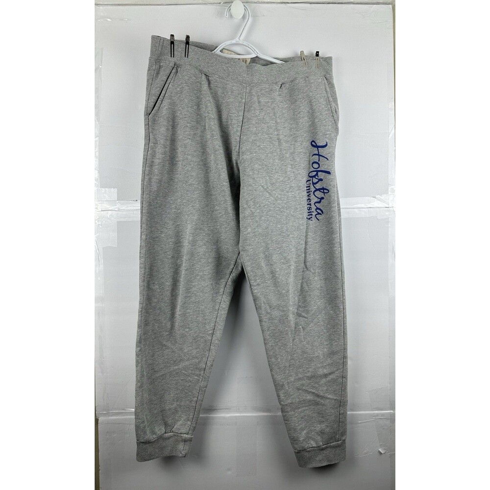Hofstra University Sweatpants Joggers Size XL Gray Red Shirt Campus